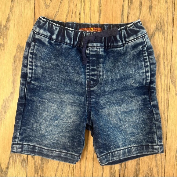 7 For All Mankind Other - 7 for All Mankind Little Boys Blue Denim Jean Shorts Size 18 Months